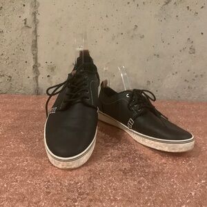 Goodfellow & Co Blue Faux Leather Sneakers For Men - Size 8